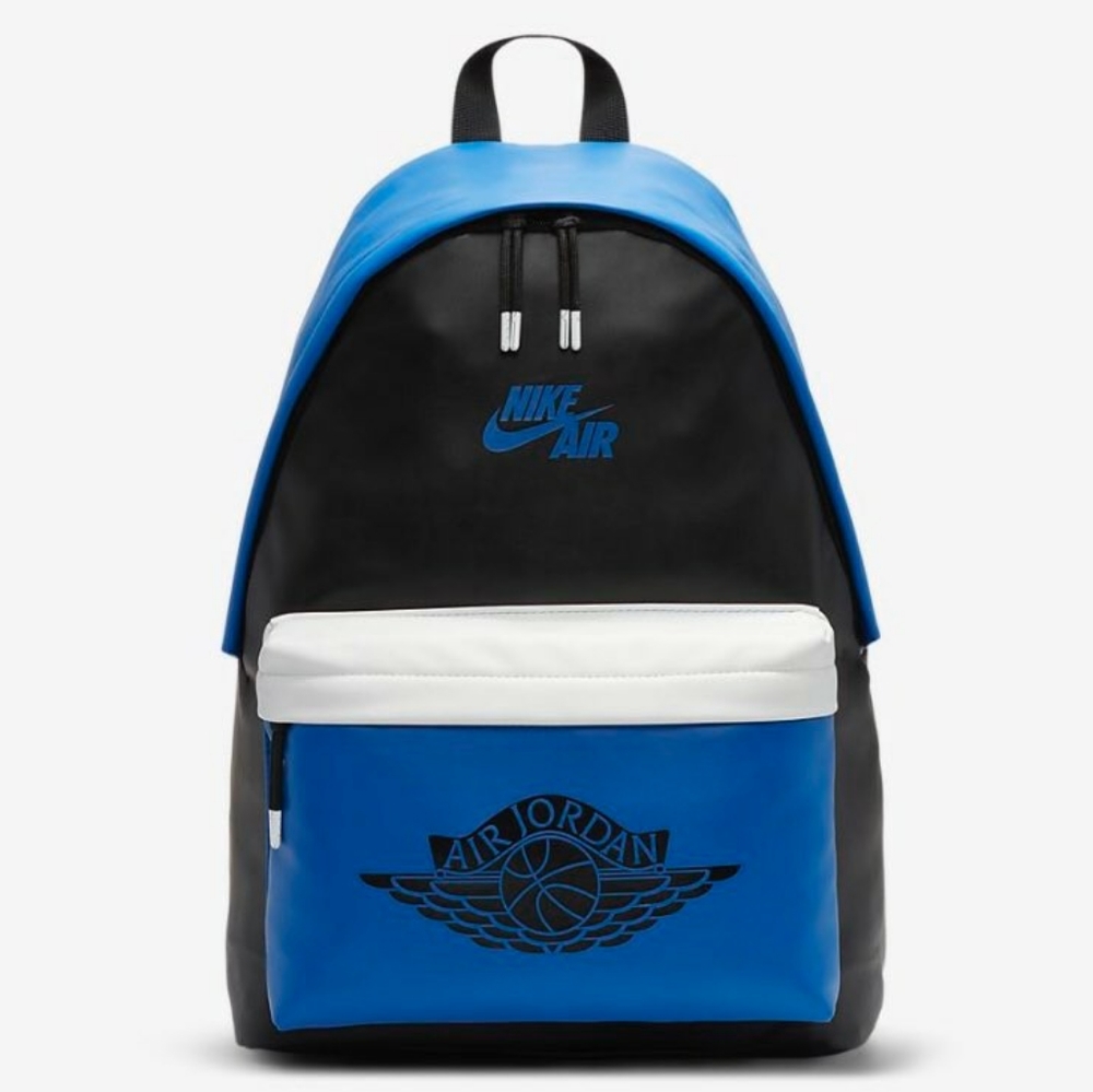 Air Jordan 1 Retro High Royal Black Backpack Bag - Picture 3 of 13